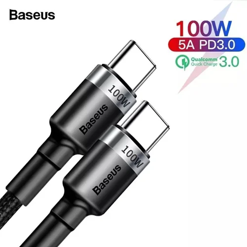 کابل تبدیل USB-C به USB-C بیسوس مدل CATKLF-ALG1 طول 2 متر