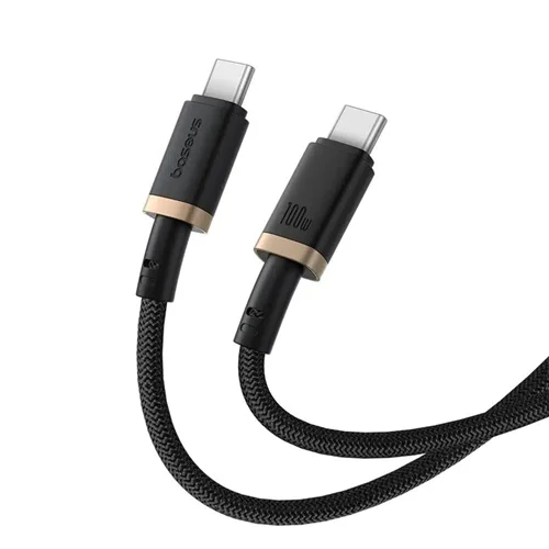 کابل تبدیل USB-C به USB-C بیسوس مدل Dura Series 100W طول 2 متر