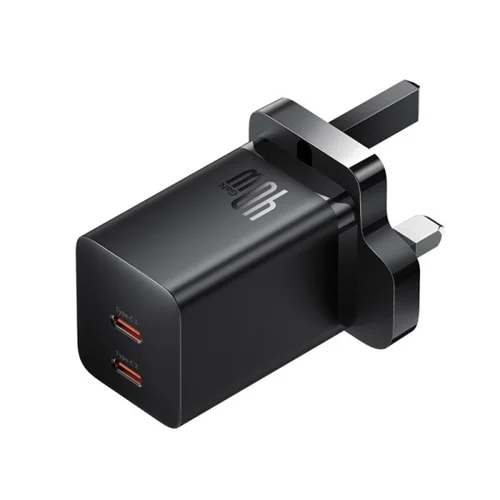 شارژر دیواری 40 وات بیسوس مدل GAN5 Pro Fast Charger