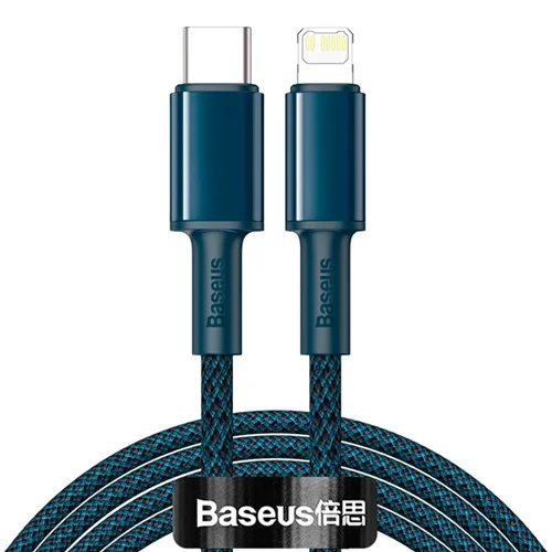 کابل تبدیل USB-C به لایتنینگ بیسوس مدل High Density 20W طول 2 متر