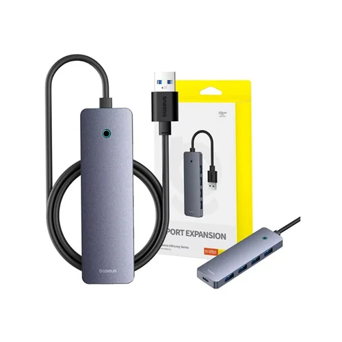 هاب 4 پورت USB بیسوس مدل UltraJoy Series 4-Port BS-OH080