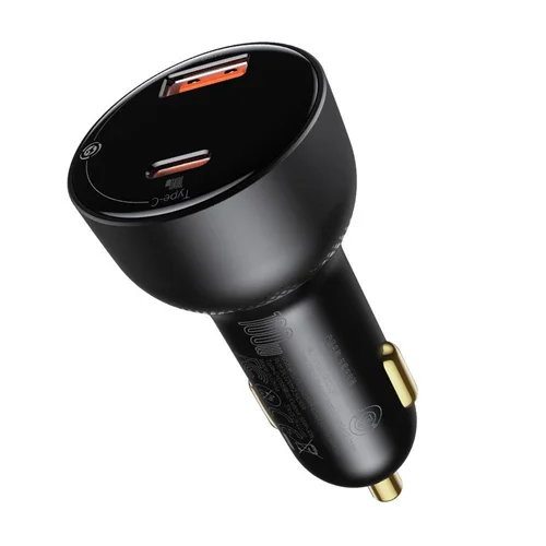 شارژر فندکی بیسوس مدل Dual Quick Charger 100W
