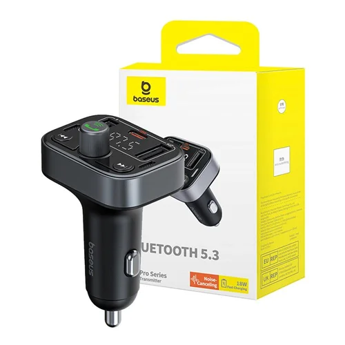 شارژر فندکی پخش کننده بلوتوث بیسوس مدل BS-CH010