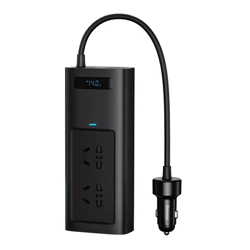 شارژر فندکی و مبدل برق خودرو بیسوس مدل BS-CI15-03