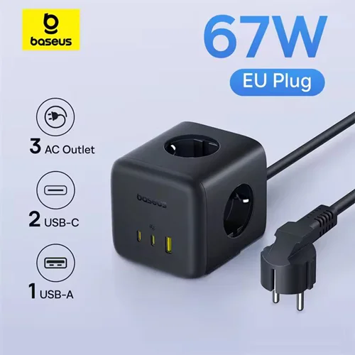 شارژر رومیزی 67 وات بیسوس مدل EFMF67-EU