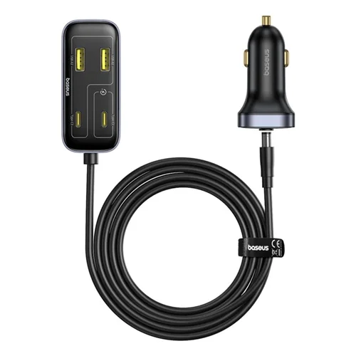 شارژر فندکی 6 پورت 110 وات بیسوس  BackseatPal L1