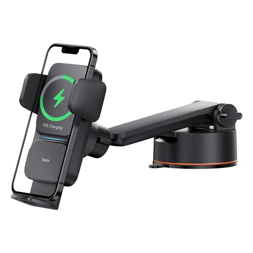 پایه نگهدارنده و شارژر وایرلس بیسوس مدل CGZX000101 دارای ایراد ظاهری