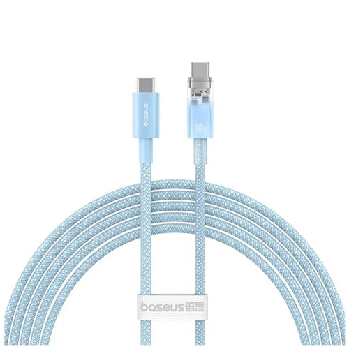 کابل تبدیل USB-C به USB-C بیسوس مدل Explorer Series 100W طول 2 متر
