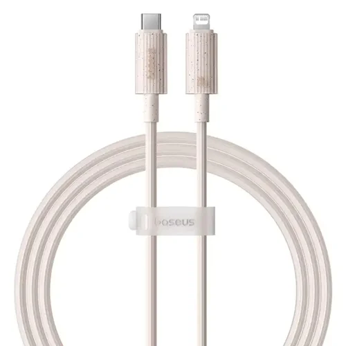 کابل تبدیل USB-C به لایتنینگ بیسوس مدل Habitat Series 20W طول 2 متر