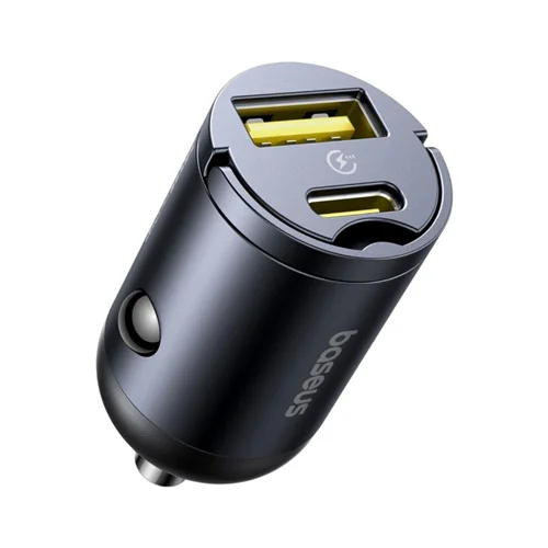 شارژر فندکی 30 وات بیسوس مدل Tiny Star VCHXX-UC
