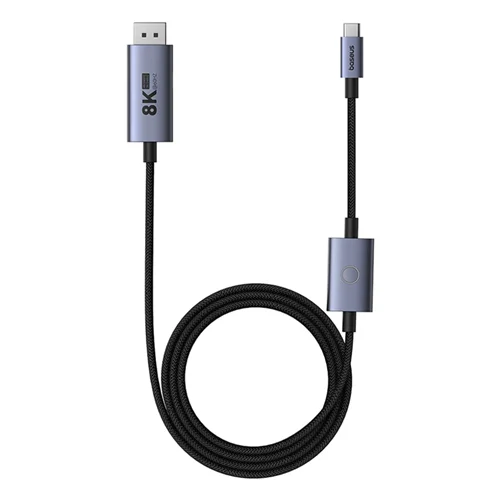 کابل تبدیل USB-C به DisplayPort بیسوس مدل BS-OH176 طول 1.5 متر