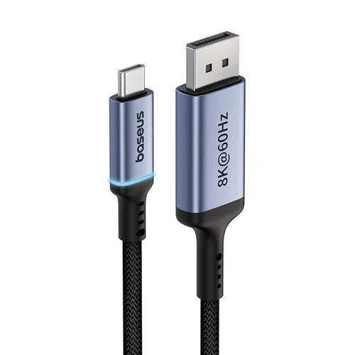 کابل تبدیل USB-C به DisplayPort بیسوس مدل BS-OH139 طول 1.5 متر