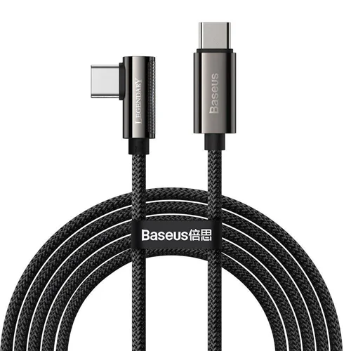 کابل تبدیل USB-C به USB-C بیسوس مدل Legend Series 100W طول 2 متر