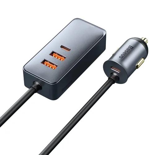 شارژر فندکی 4 پورت بیسوس مدل CCBT-A0G
